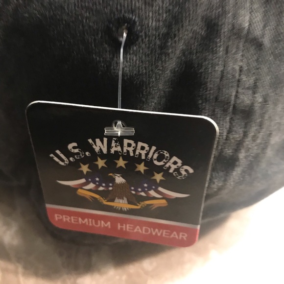 US Army 101st Airborne Cap, Black Subdued Color - Picture 6 of 7